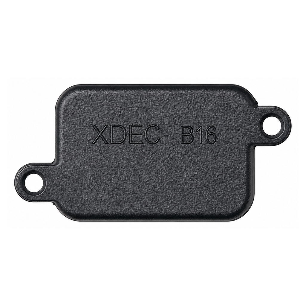 Cavity Speaker Driver 30x14x6.4mm (1.18"x0.55"x0.25"), 8Ω 0.8W/1W - Back View (XDEC Cavity Speaker Driver)