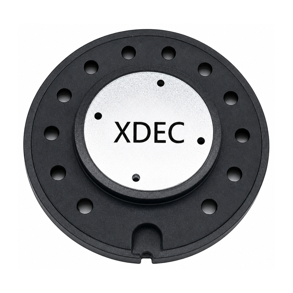 Headphone Speaker Unit diameter 30mm (1.18"), height 6.8mm (0.27)", 32Ω 20mW/30mW - Back View (XDEC Headphone Speaker Driver)