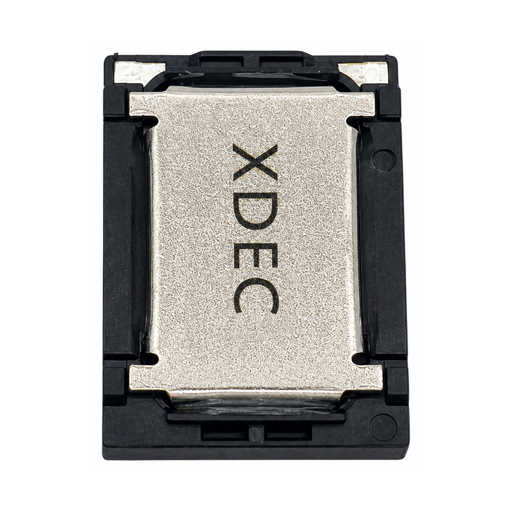 Ultra-thin Speaker Driver 15x11x3.5mm (0.59"x0.43"x0.14"), 8Ω 1W/1.2W - Back View (XDEC Micro Speaker Driver)