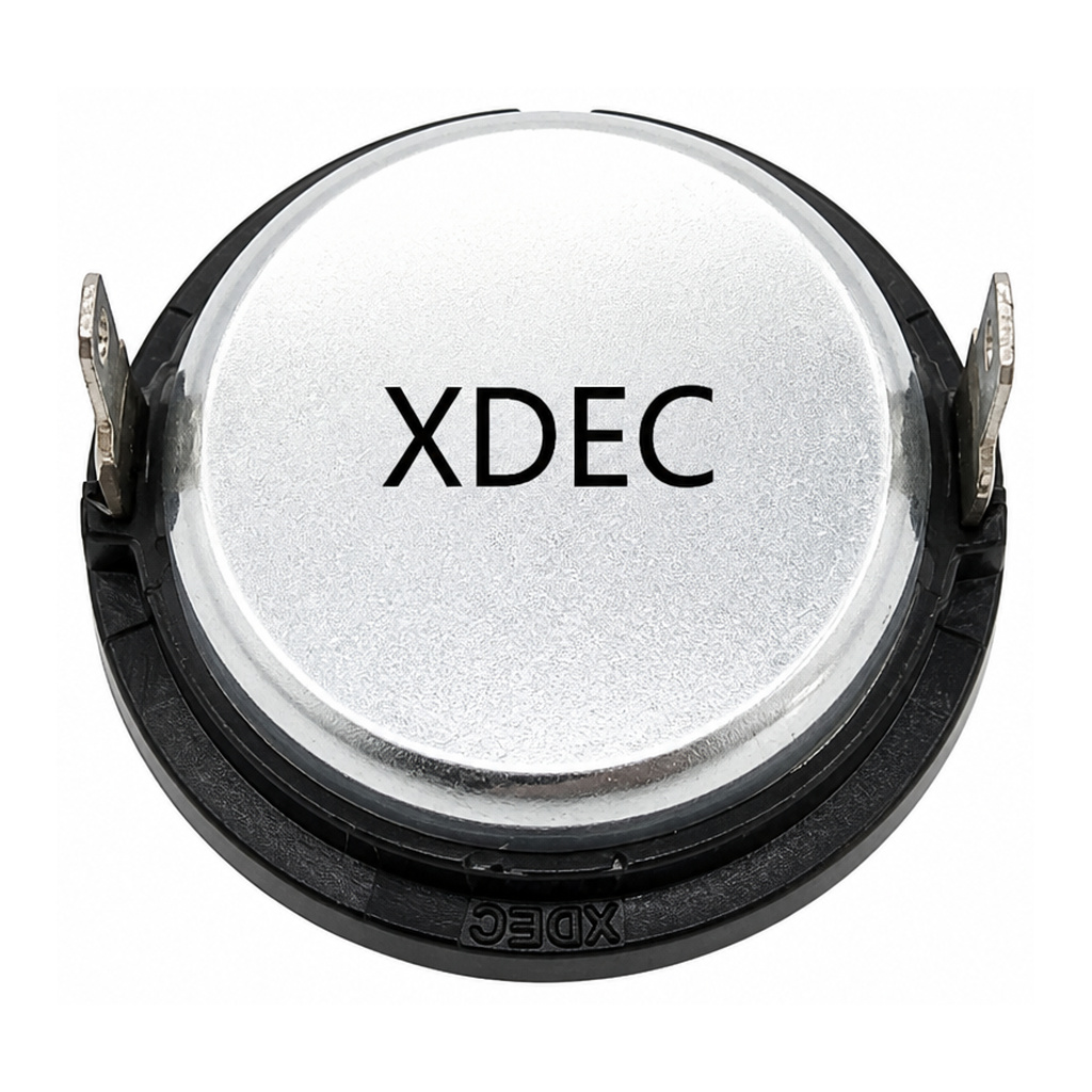 Multimedia Speaker Driver diameter 32mm (1.26"), height 14.8mm (0.58)", 8Ω 10W/15W - Back View (XDEC Multimedia Speaker Driver)