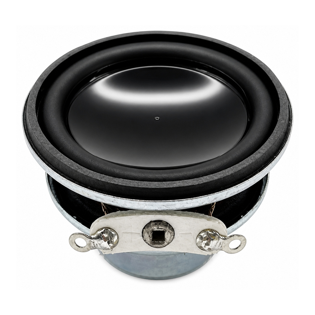 Multimedia Speaker Driver diameter 36mm (1.42"), height 18.5mm (0.73"), 4Ω 3W/4W