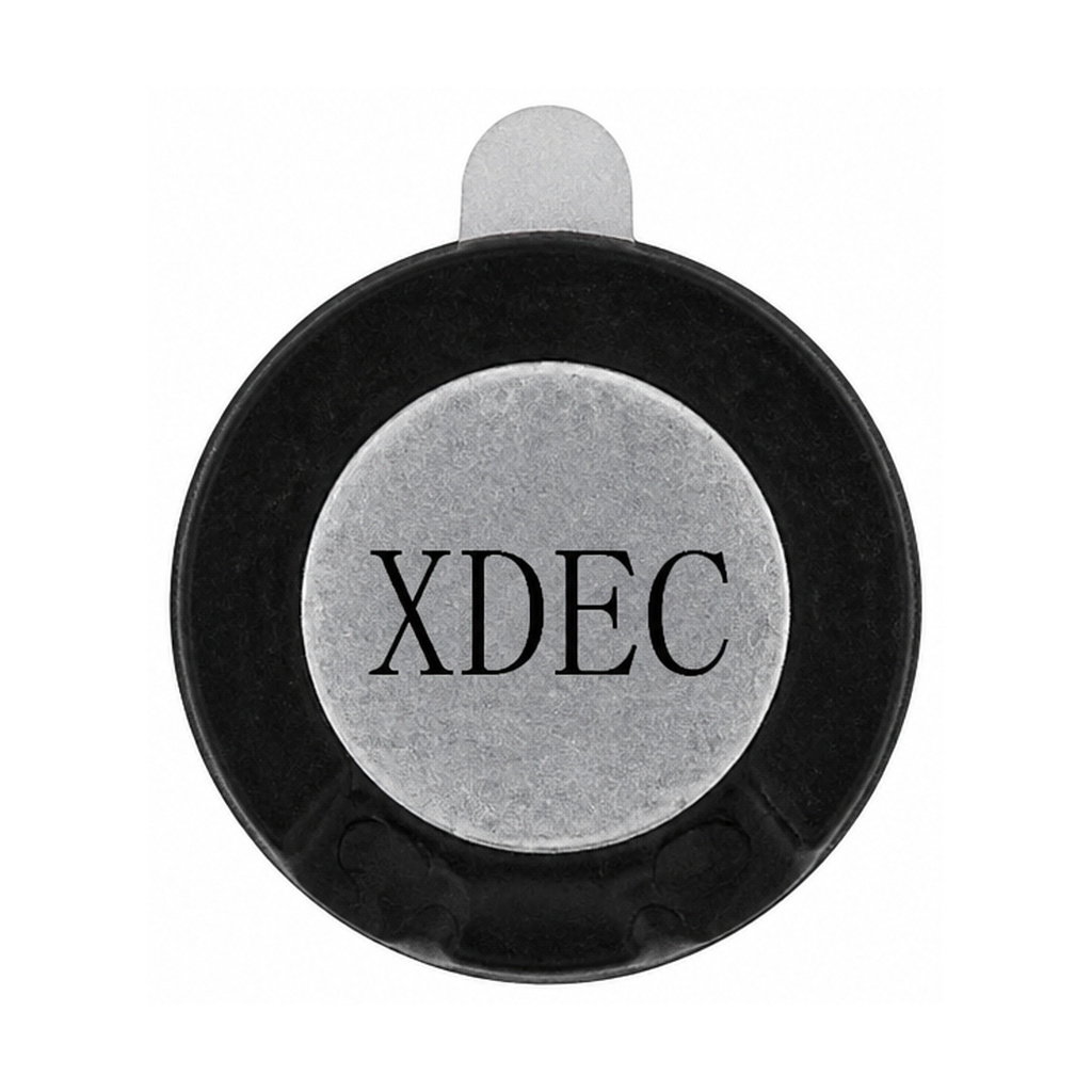 Mylar Speaker Driver diameter 13mm (0.51"), height 4.1mm (0.16)", 8Ω 0.5W/0.8W - Back View (XDEC Mylar Speaker Driver)