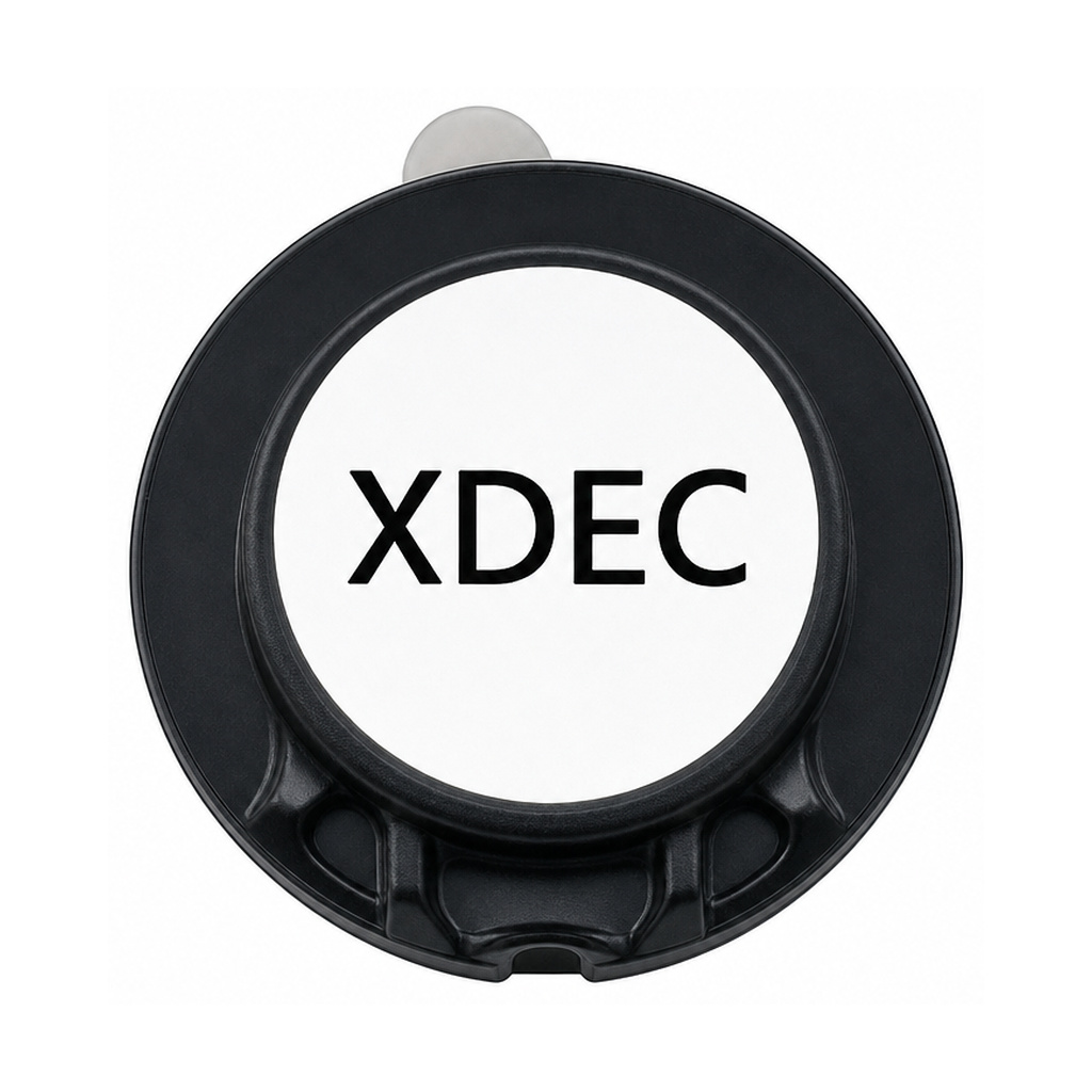 Mylar Speaker Unit diameter 15mm (0.59"), height 4.6mm (0.18)", 8Ω 0.5W/1W - Back View (XDEC Mylar Speaker Driver)