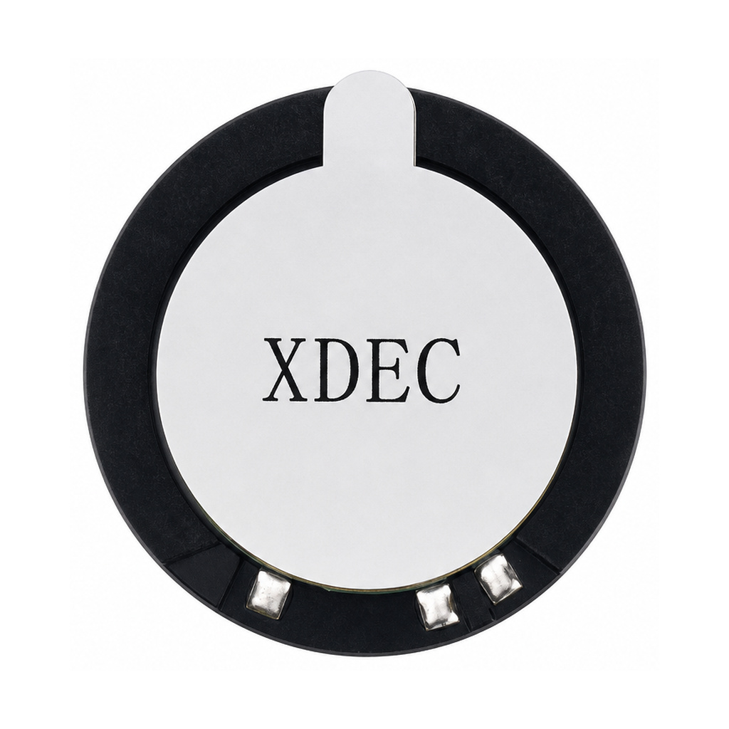 Mylar Cone Speaker diameter 18mm (0.71"), height 4.2mm (0.17)", 8Ω 0.8W/1W - Back View (XDEC Mylar Speaker Driver)