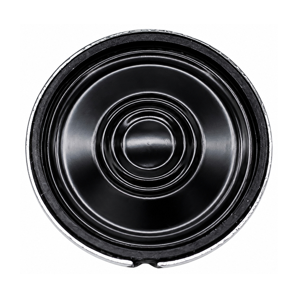 Paper Cone Speaker Driver diameter 23mm (0.91"), height 4.0mm (0.16)", 8Ω 1W/1.5W