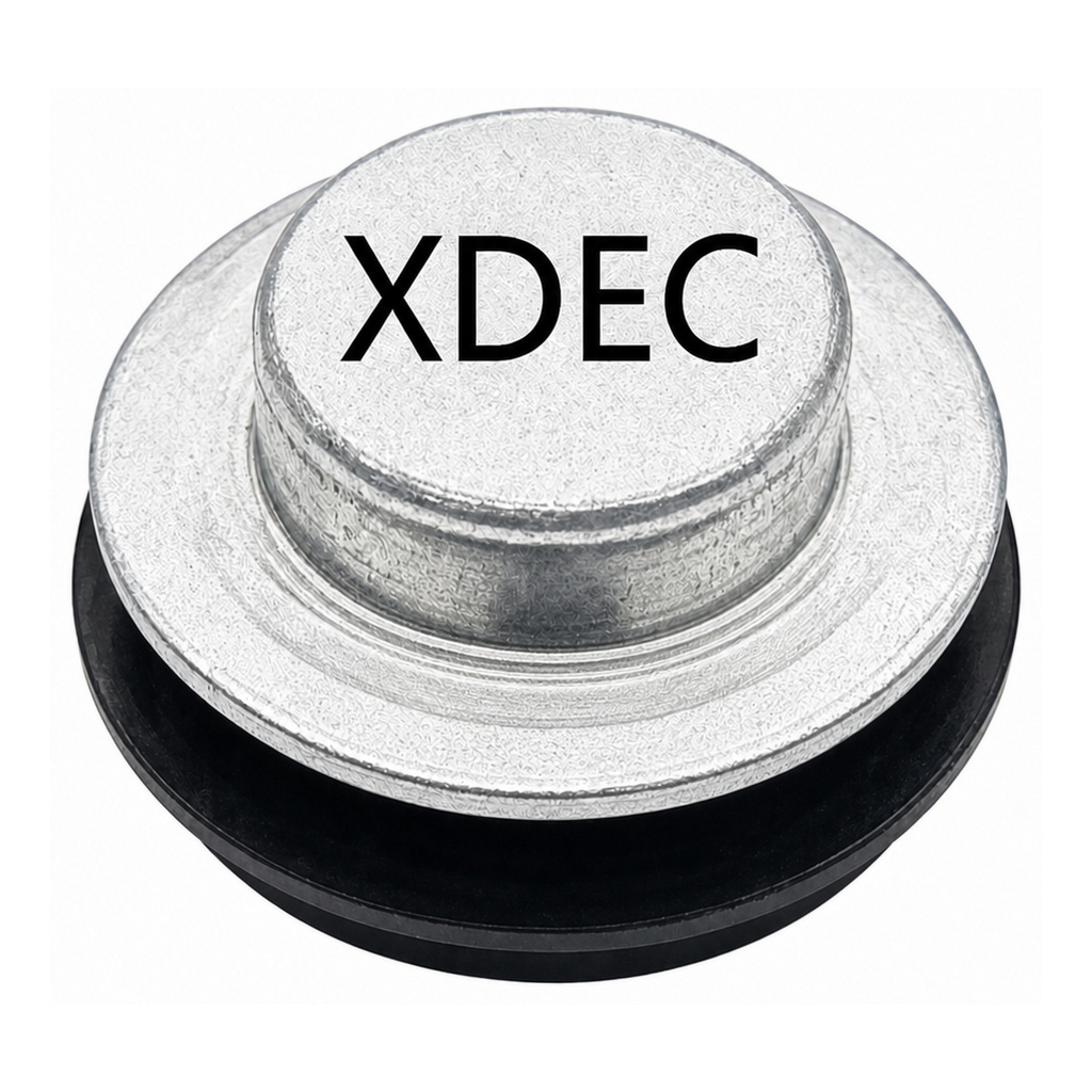 Vibration Speaker Driver diameter 27mm (1.06"), height 21.0mm (0.83)", 4Ω 3W/5W - Back View (XDEC Sound Exciter)